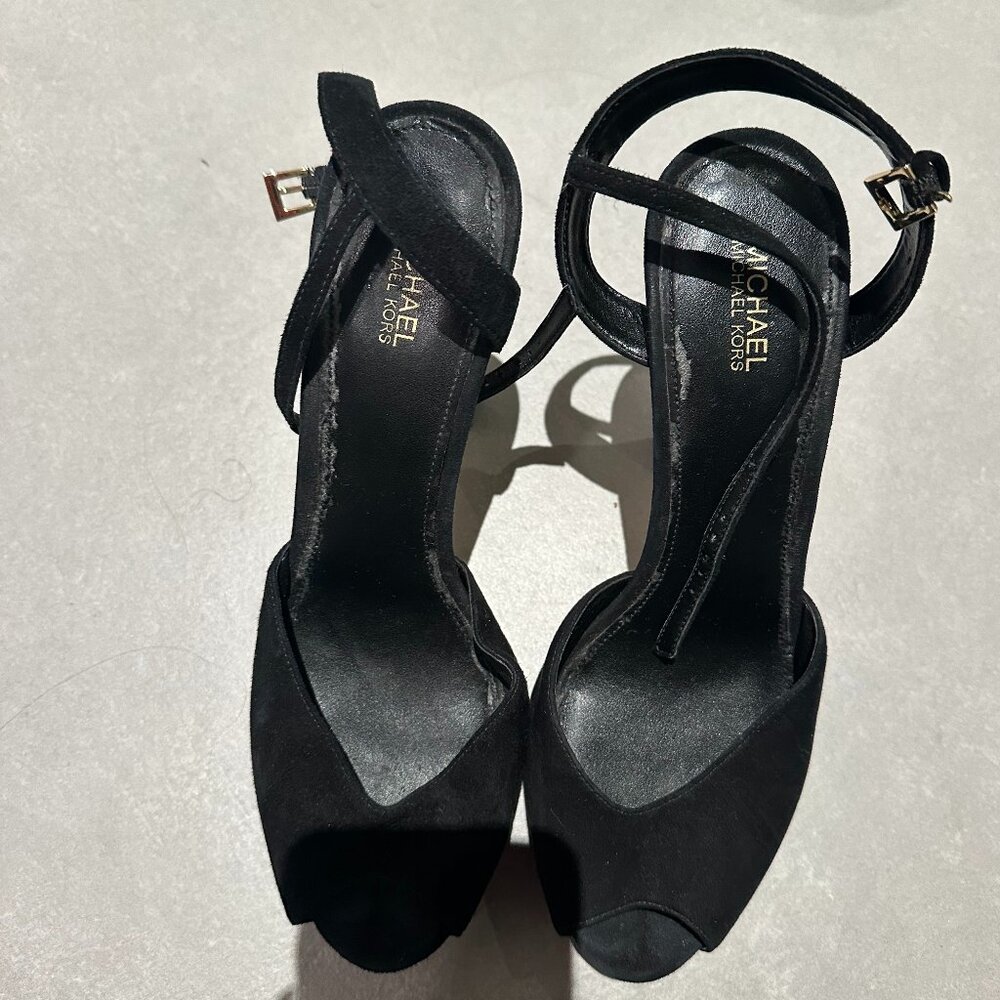 Black high heels